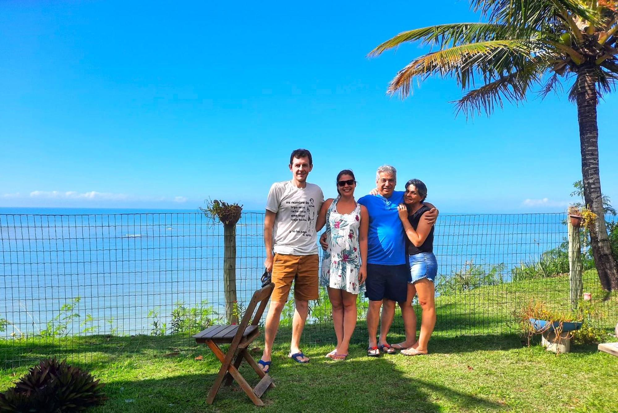 Paraiso Azul Com Vistas Maravilhosas Cumuruxatiba Exterior photo