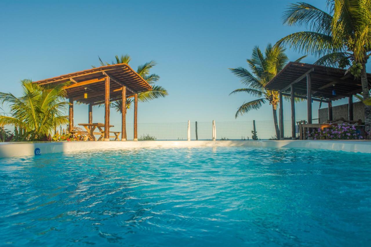 Paraiso Azul Com Vistas Maravilhosas Cumuruxatiba Exterior photo